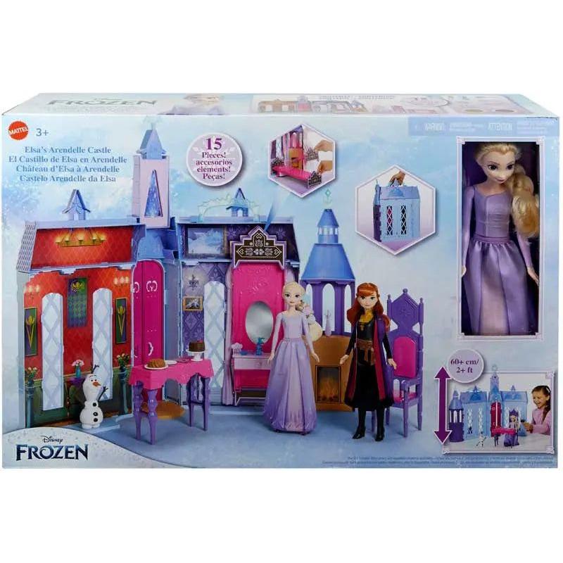 Disney Frozen Fold and Go Arendelle Castle Playset Inspired 2 Movie,  Portable Play - Toy for Kids Ages 3 and up