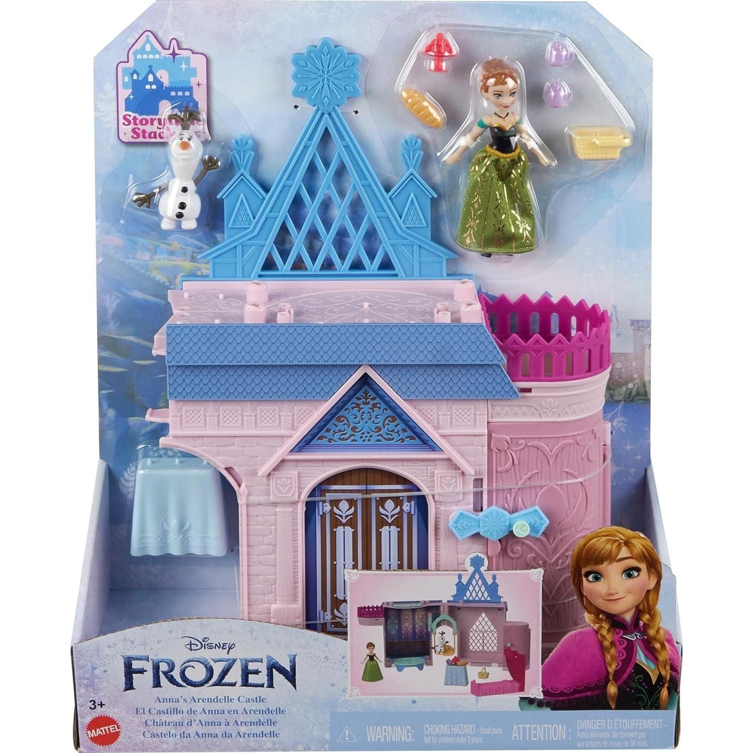 Disney Frozen Arendelle Castle With Elsa Doll
