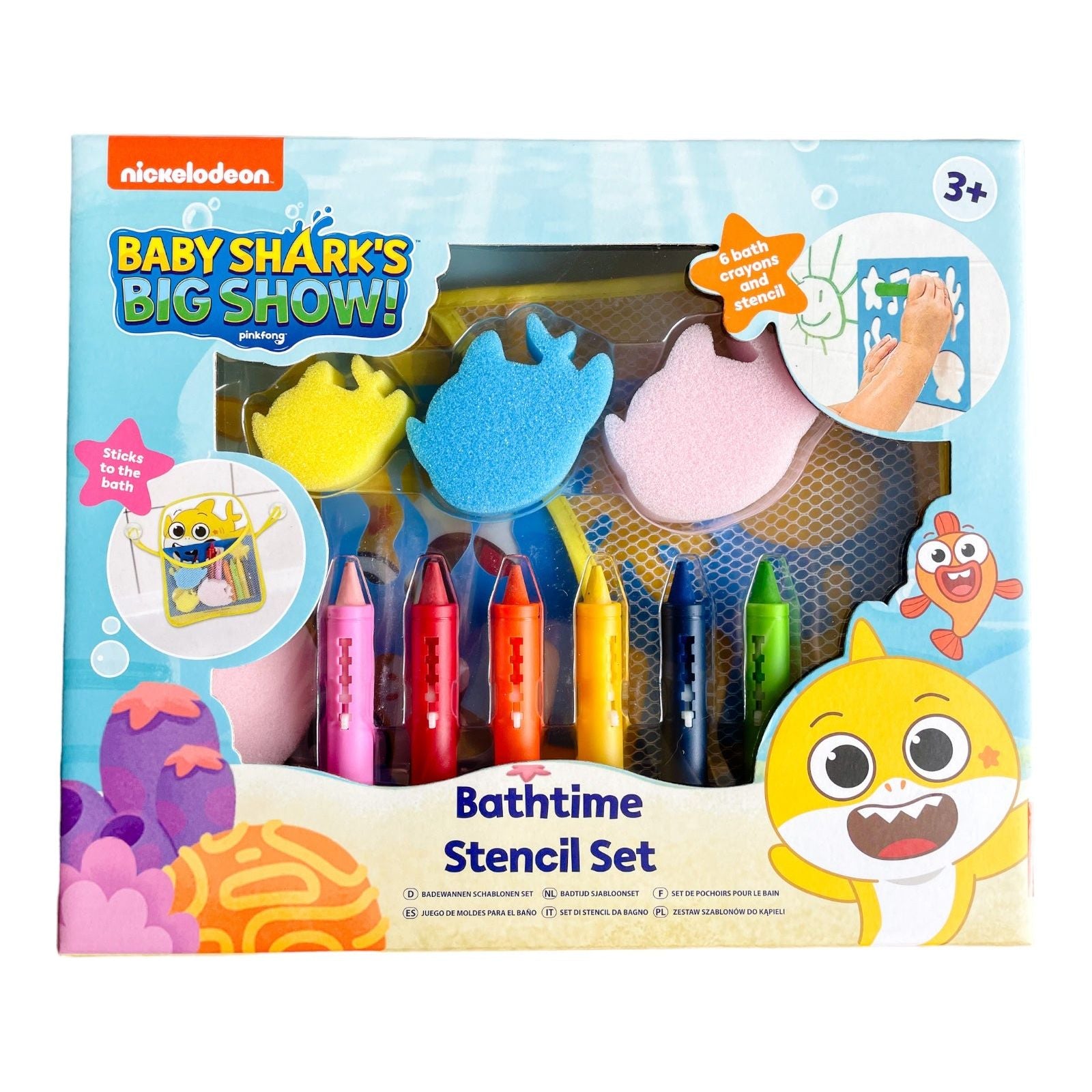 Baby Shark Bath Art Creations