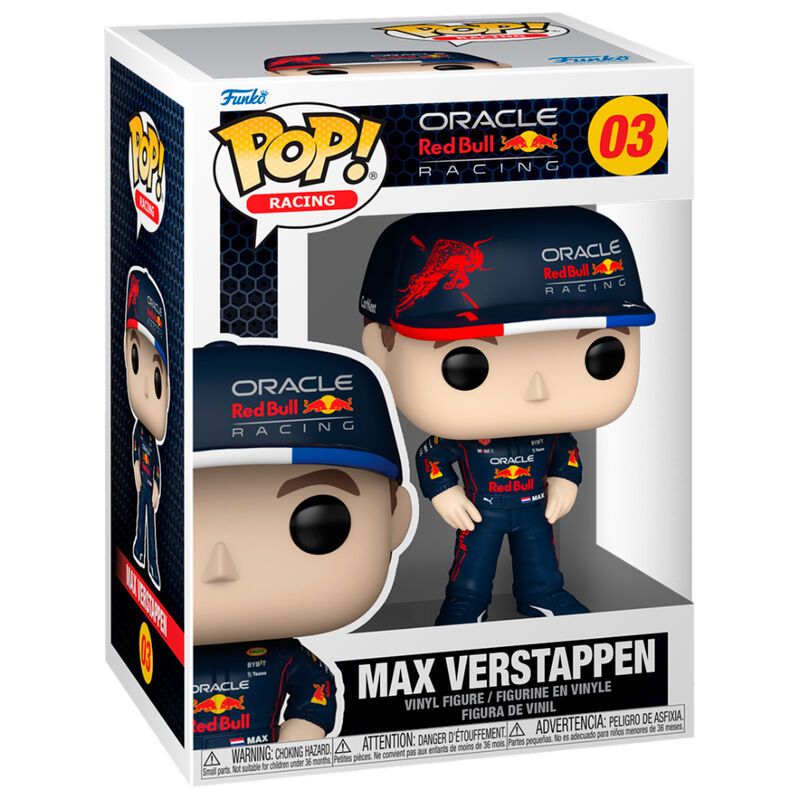 Funko POP! Rides Max Verstappen in Red Bull Racing Car Figure 307