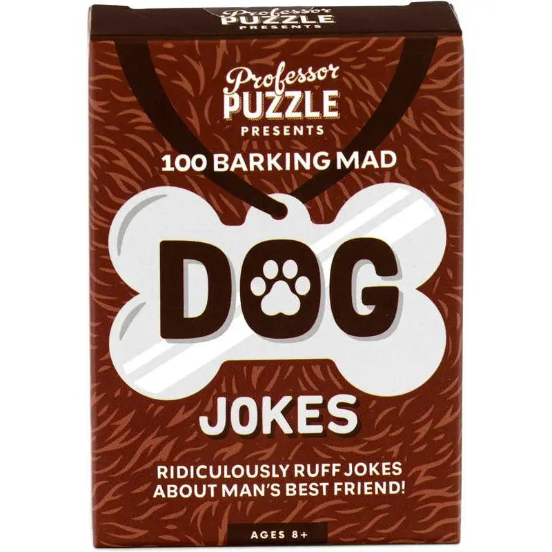 100 Barking Mad Dog Jokes Professor Puzzle Games