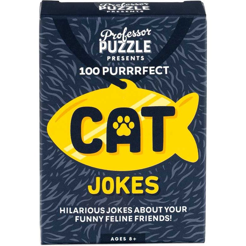 100 Purrfect Cat Jokes Professor Puzzle Games
