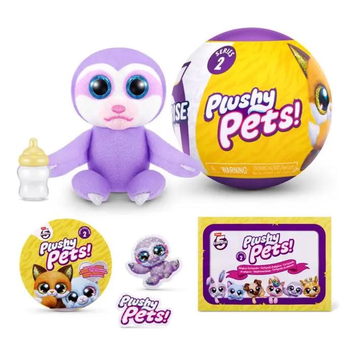 5 Surprise Plushy Pets Series 2 Assorted