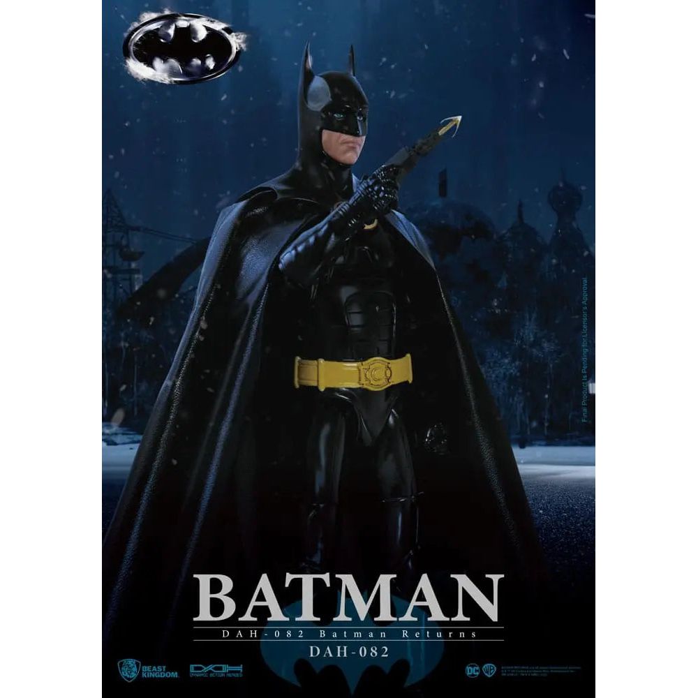 DC Comics Dynamic 8ction Heroes Action Figure 1/9 Batman Returns Batman 21 cm Beast Kingdom