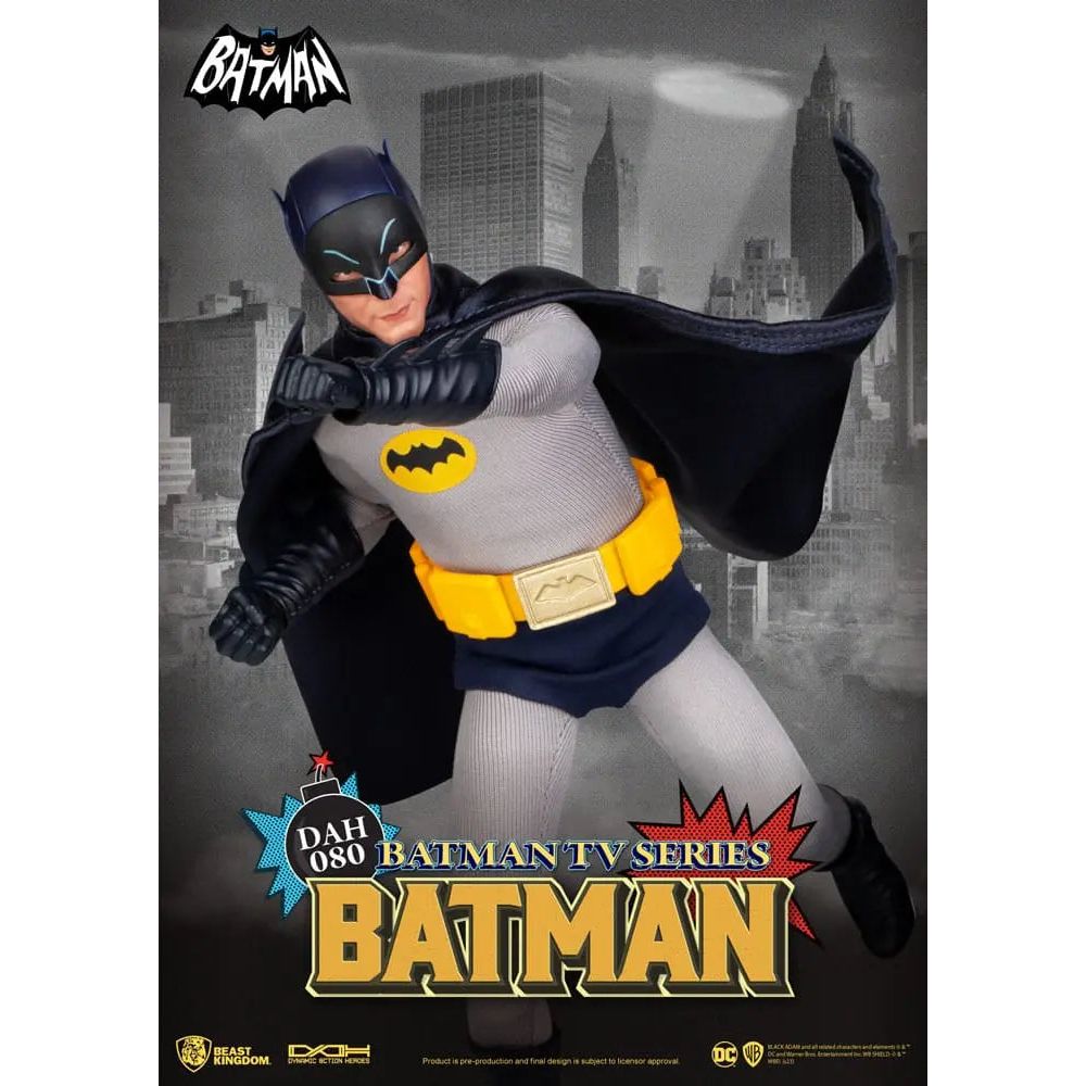 DC Comics Dynamic 8ction Heroes Action Figure 1/9 Batman TV Series Batman 24 cm Beast Kingdom