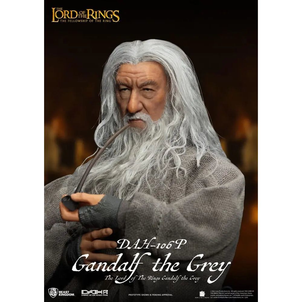 Lord of the Rings Dynamic 8ction Heroes Action Figure 1/9 Gandalf the Grey 21 cm Beast Kingdom