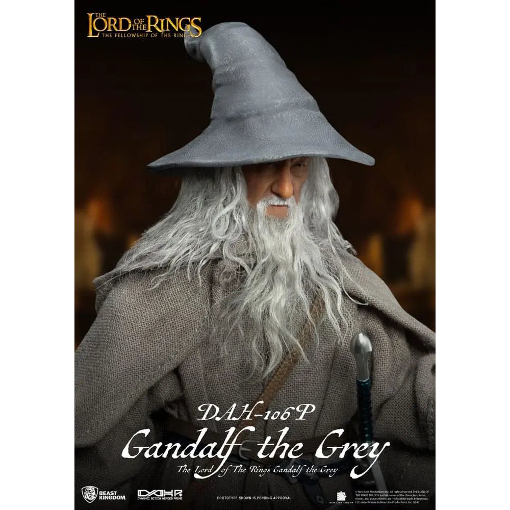 Lord of the Rings Dynamic 8ction Heroes Action Figure 1/9 Gandalf the Grey 21 cm Beast Kingdom