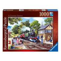 Thumbnail for A Country Station 1000 Piece Jigsaw Puzzle Ravensburger