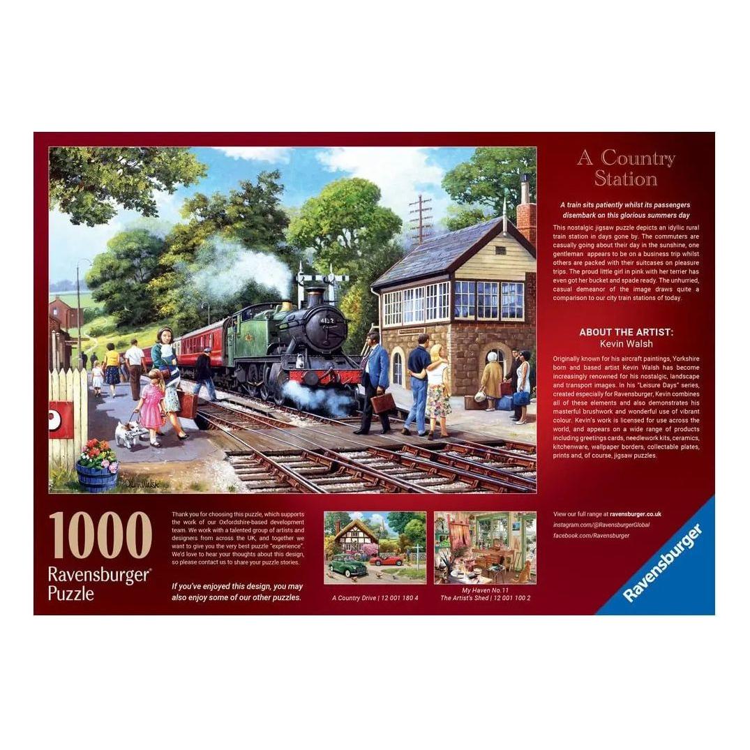 A Country Station 1000 Piece Jigsaw Puzzle Ravensburger