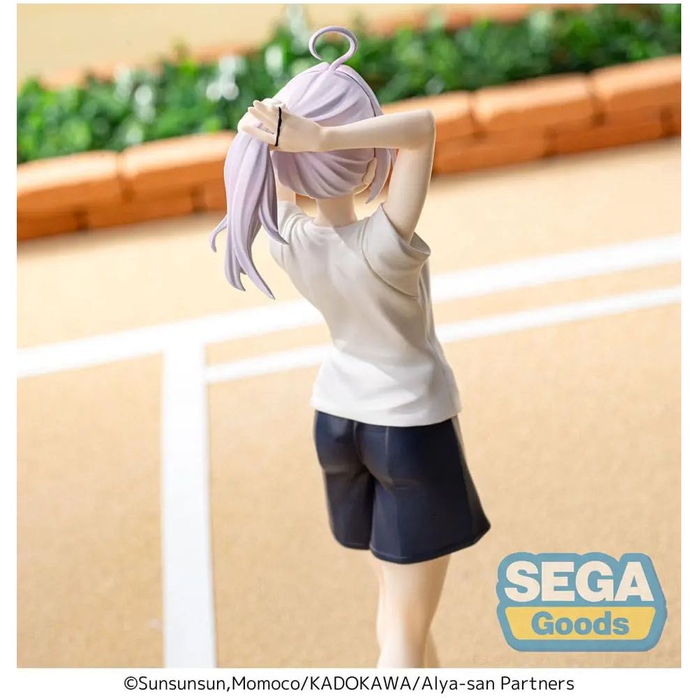 Alya Sometimes Hides Her Feelings in Russian Luminasta PVC Statue Alya Gym Clothes 19 cm Sega Goods