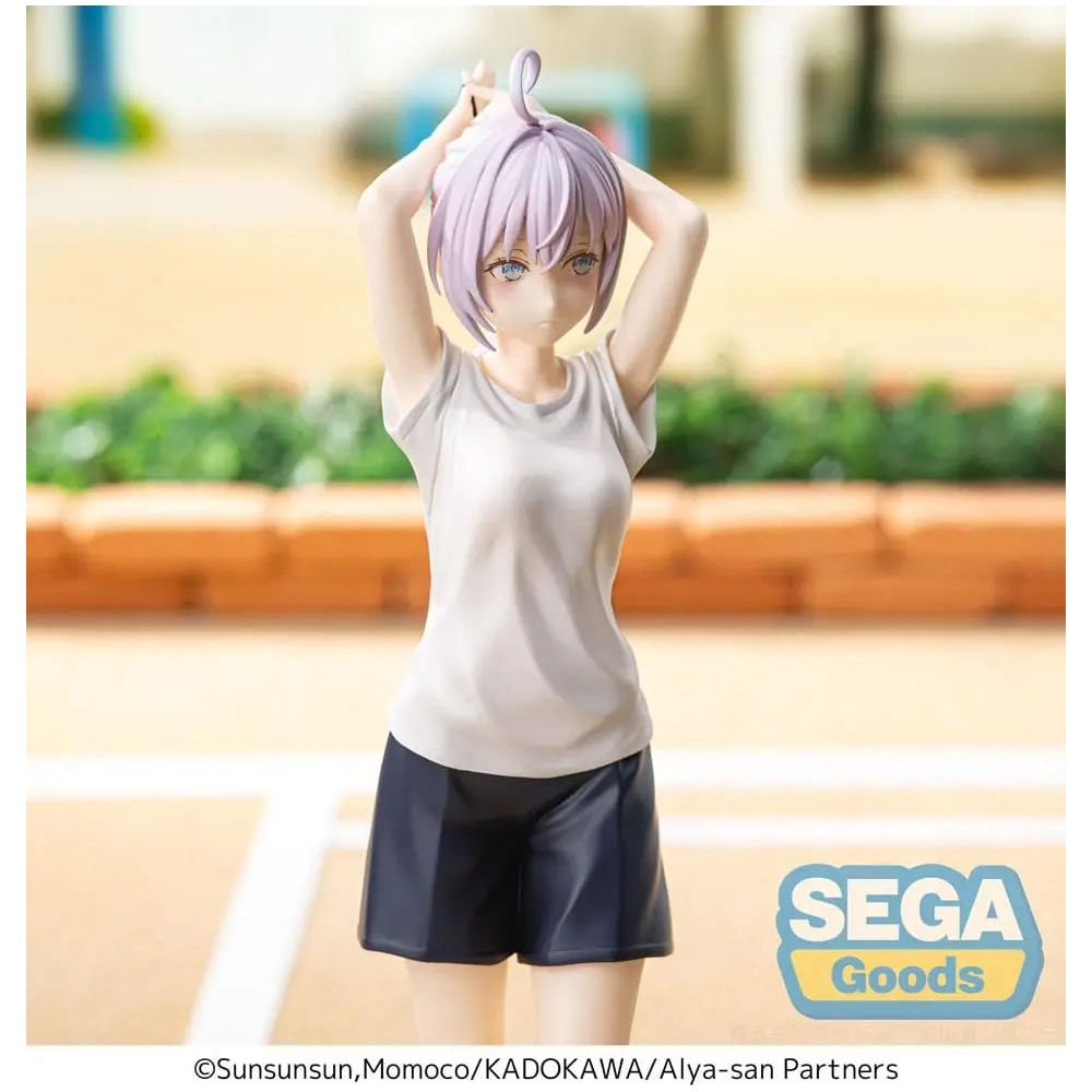 Alya Sometimes Hides Her Feelings in Russian Luminasta PVC Statue Alya Gym Clothes 19 cm Sega Goods