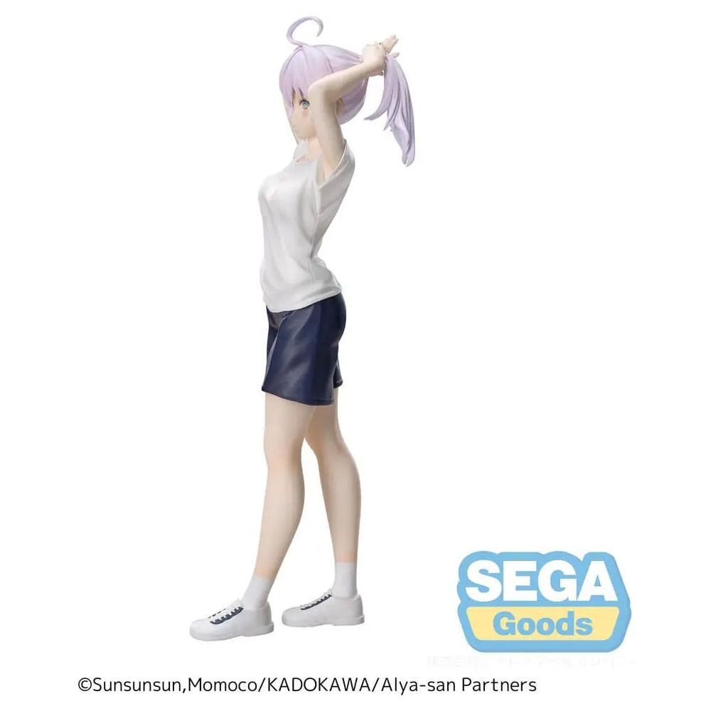 Alya Sometimes Hides Her Feelings in Russian Luminasta PVC Statue Alya Gym Clothes 19 cm Sega Goods