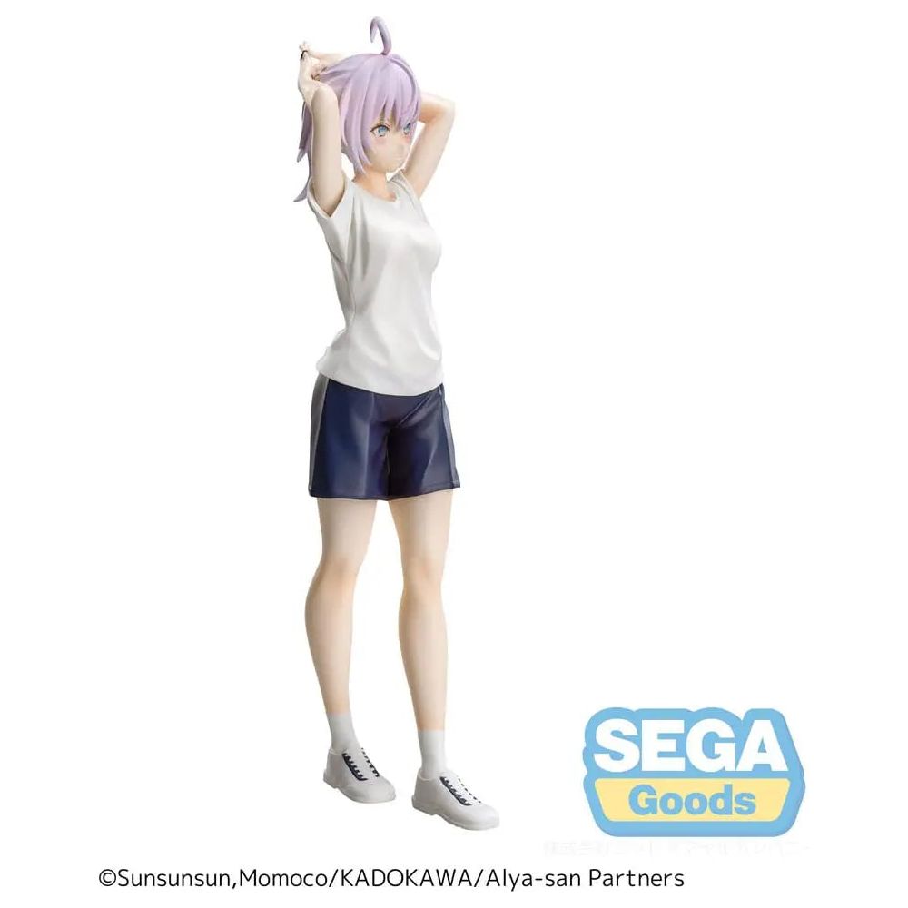 Alya Sometimes Hides Her Feelings in Russian Luminasta PVC Statue Alya Gym Clothes 19 cm Sega Goods