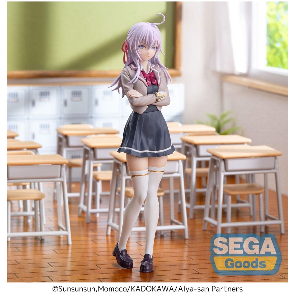 Alya Sometimes Hides Her Feelings in Russian Luminasta PVC Statue Alya Uniform Ver. 18 cm Sega Goods