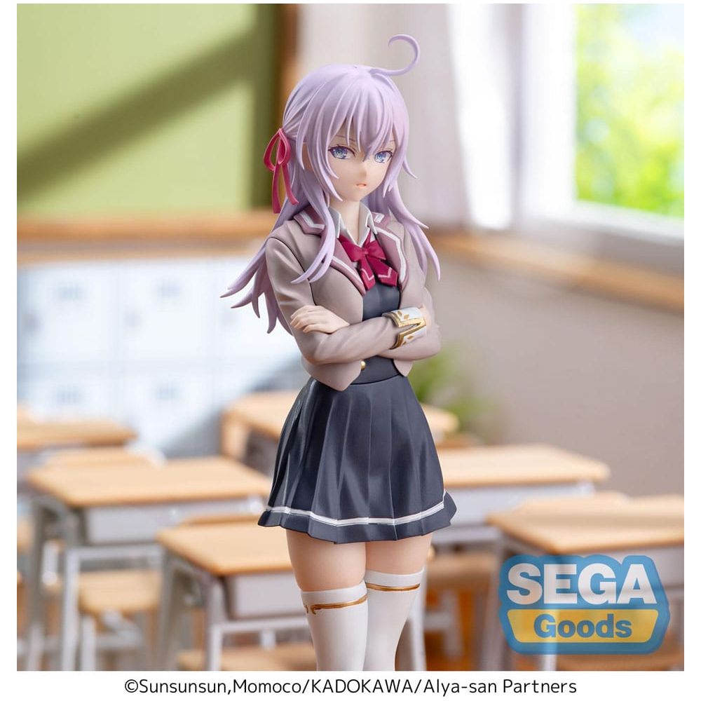 Alya Sometimes Hides Her Feelings in Russian Luminasta PVC Statue Alya Uniform Ver. 18 cm Sega Goods