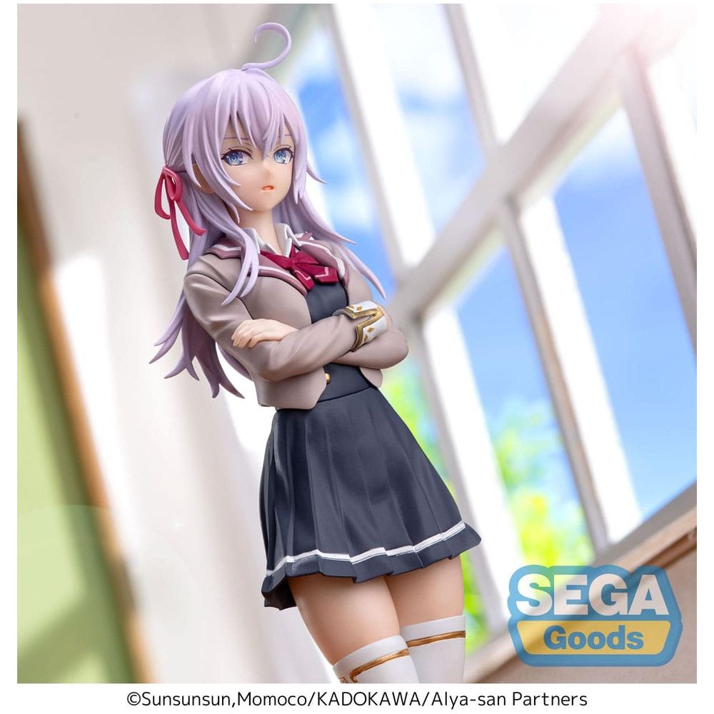 Alya Sometimes Hides Her Feelings in Russian Luminasta PVC Statue Alya Uniform Ver. 18 cm Sega Goods