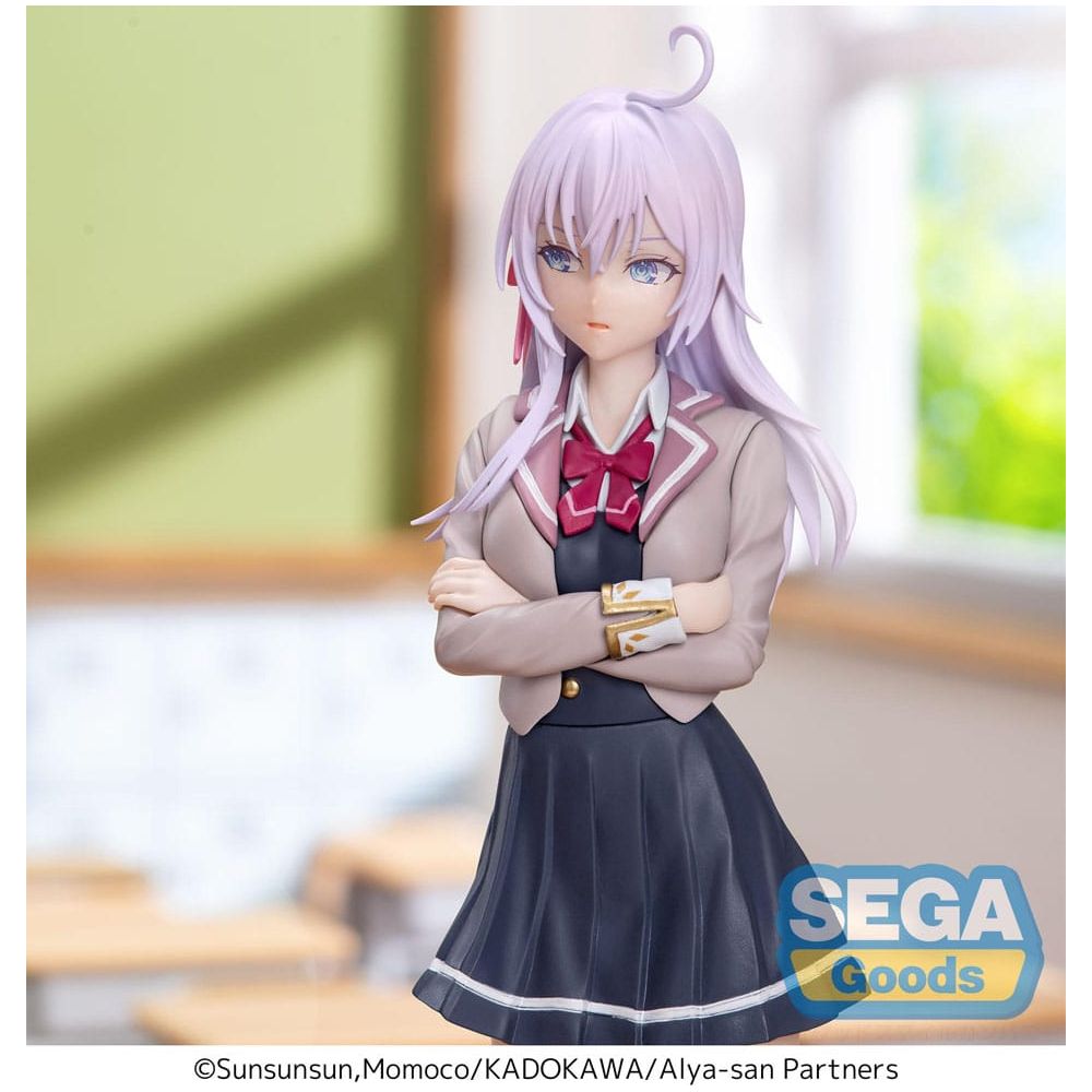 Alya Sometimes Hides Her Feelings in Russian Luminasta PVC Statue Alya Uniform Ver. 18 cm Sega Goods