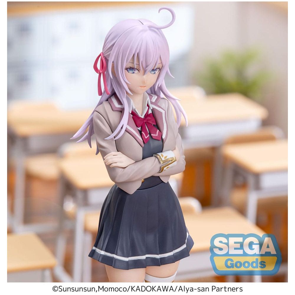 Alya Sometimes Hides Her Feelings in Russian Luminasta PVC Statue Alya Uniform Ver. 18 cm Sega Goods