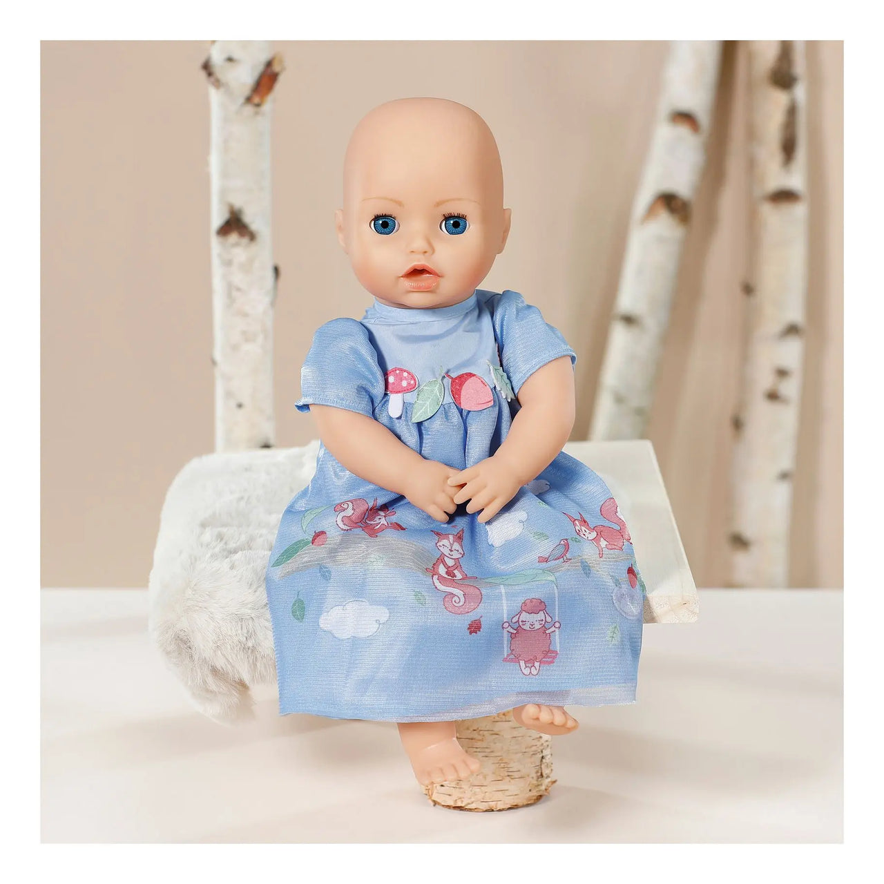 Baby Annabell Blue Dress 43cm Baby Annabell