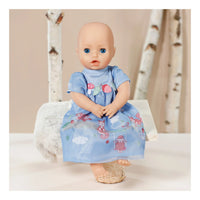Thumbnail for Baby Annabell Blue Dress 43cm Baby Annabell