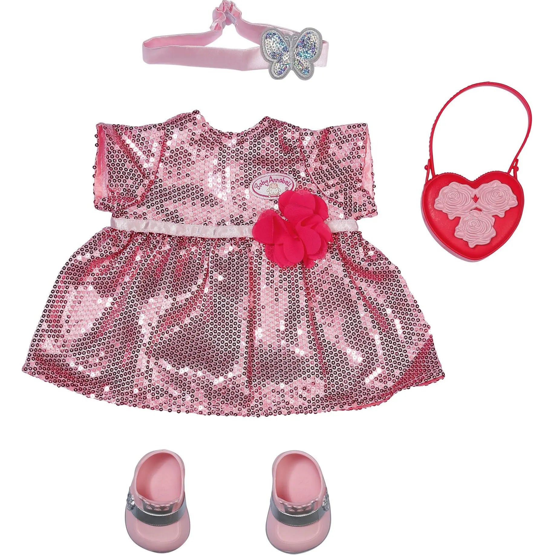 Baby Annabell Deluxe Glamour Outfit 43cm Baby Annabell