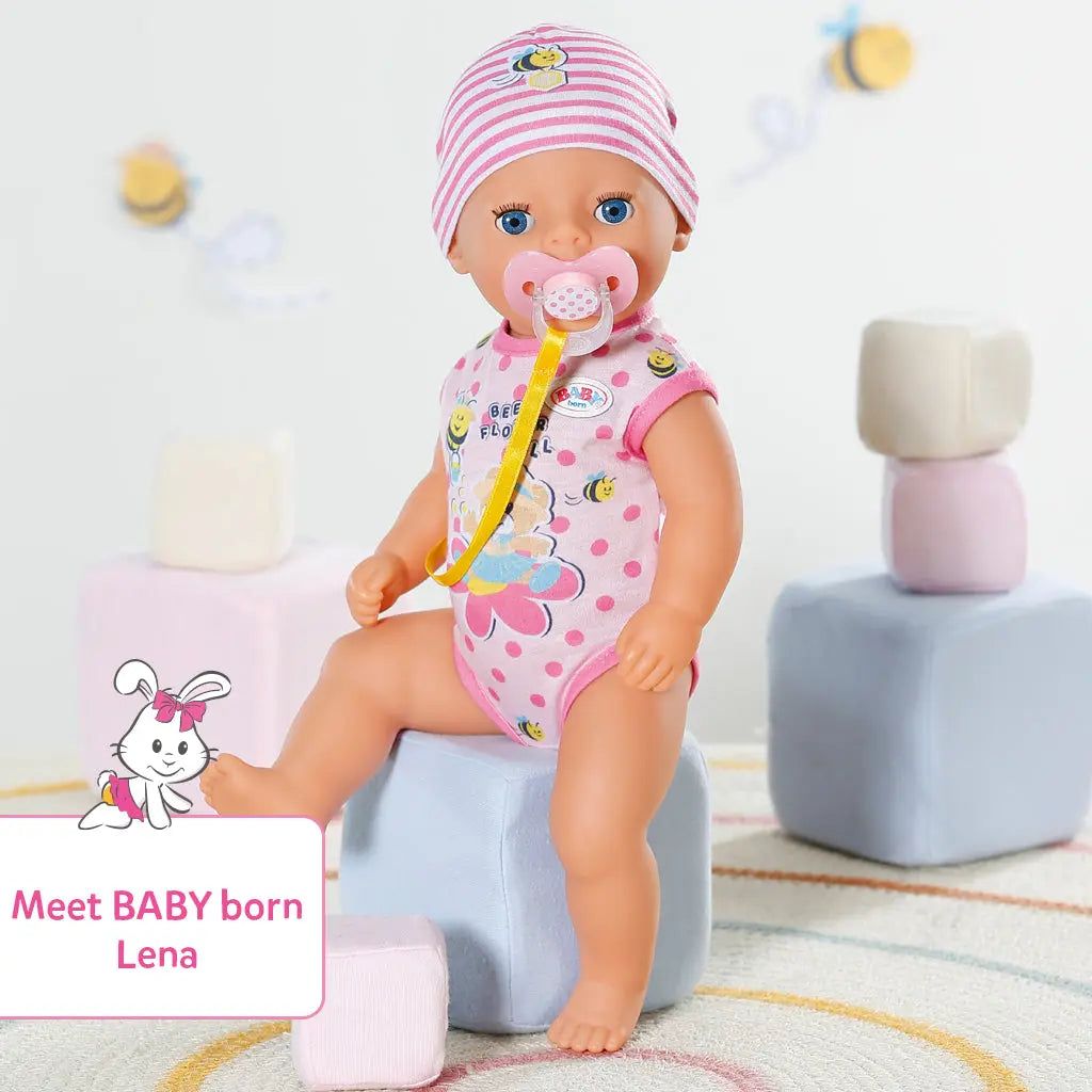 Baby Born Little Girl Lena 36cm Doll Baby Born