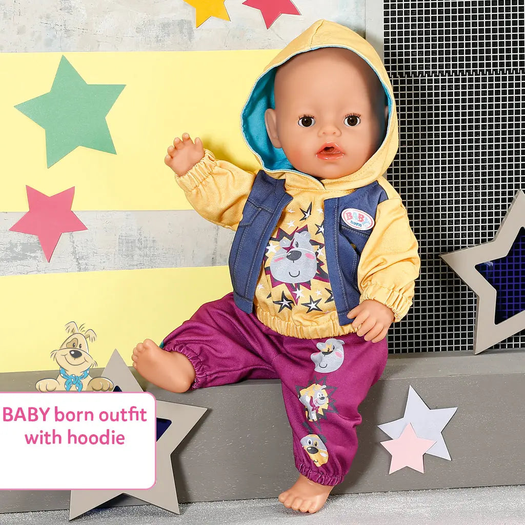Baby Born Outfit with Hoody 43cm Baby Born