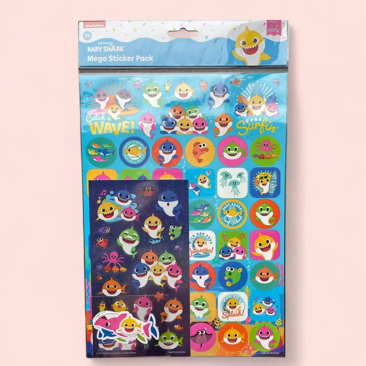 Baby Shark Mega Sticker Pack Paper Projects