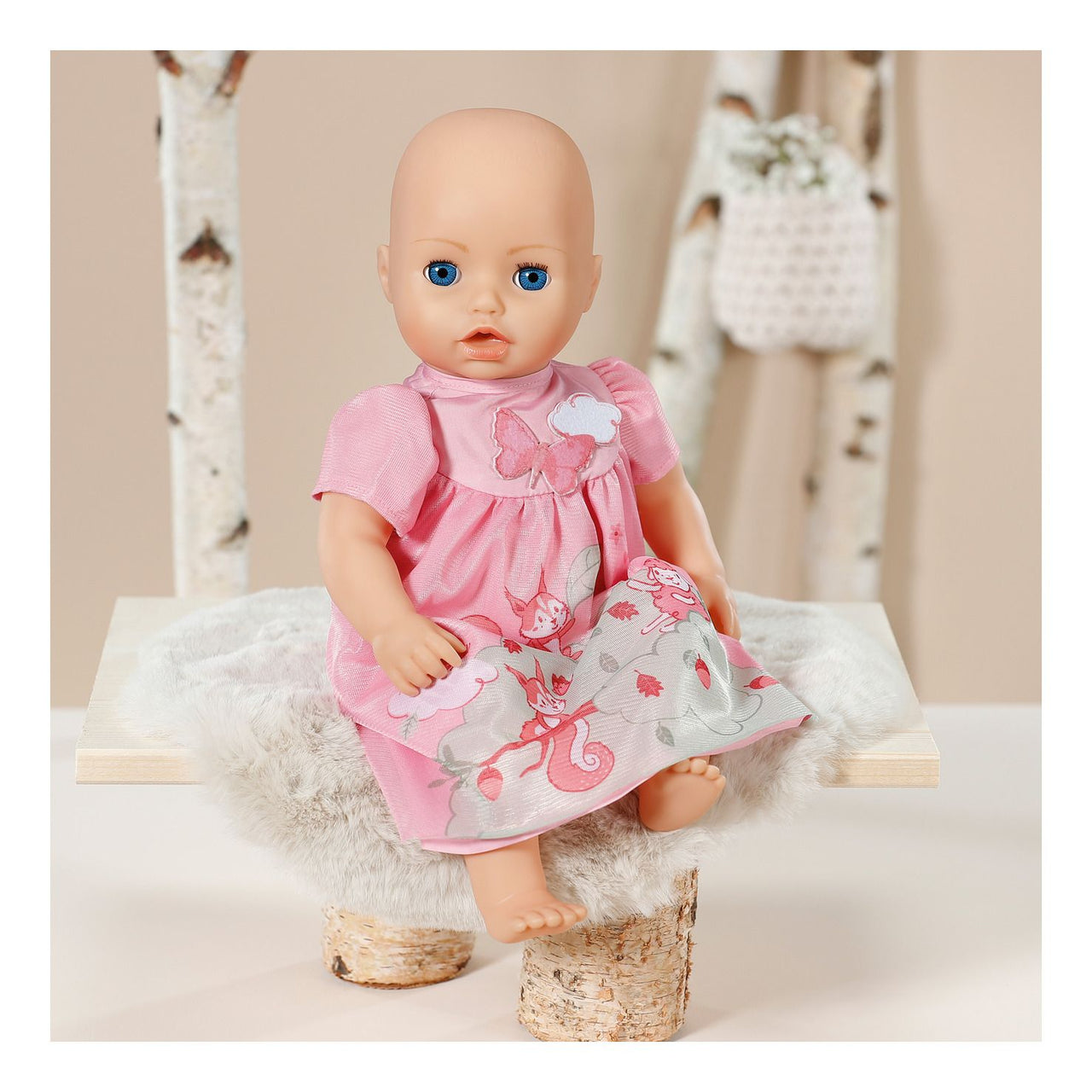 Baby Annabell Pink Dress 43cm