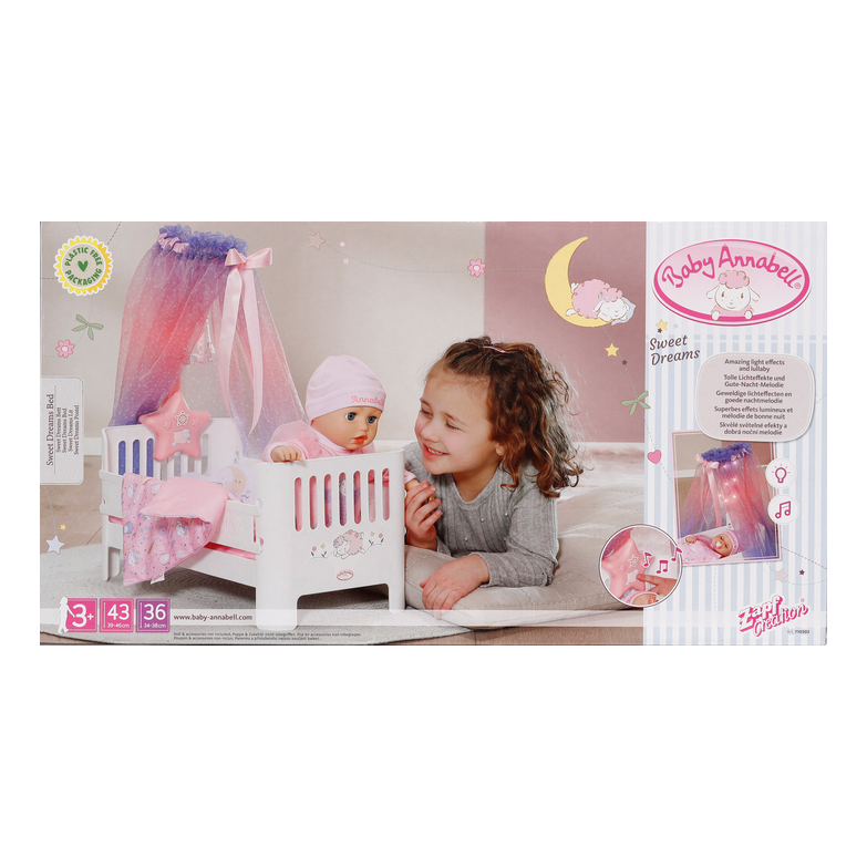 Baby Annabell Sweet Dreams Bed