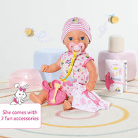 Thumbnail for Baby Born Little Girl Lena 36cm Doll