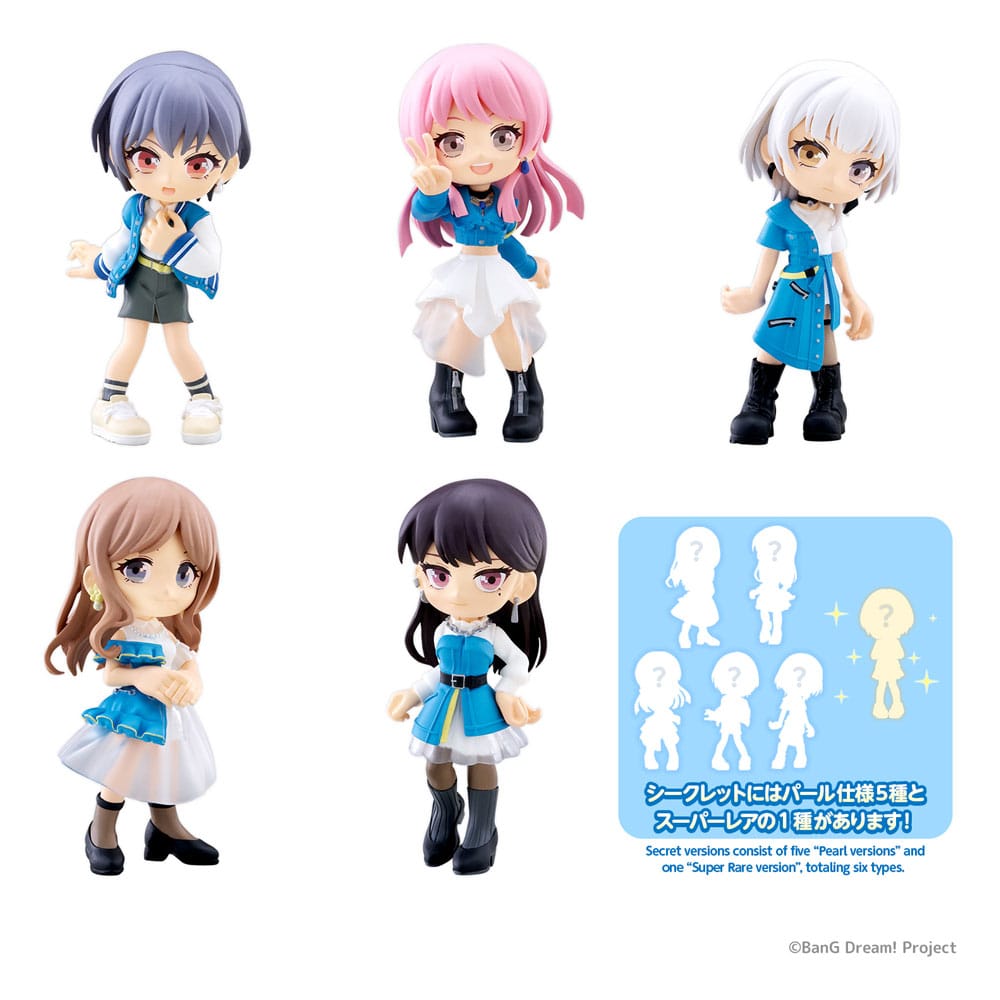 BanG Dream! It's MyGO!!!!! PalVerse PVC Figures 9 cm Assortment 6 Pack Bushiroad