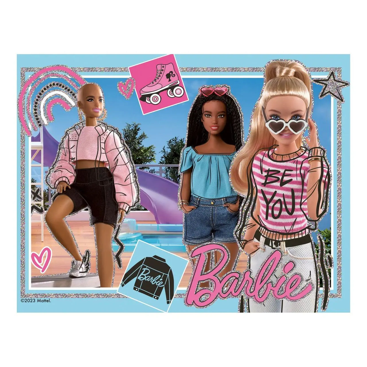 Barbie 4 in a Box Jigsaw Puzzle Ravensburger