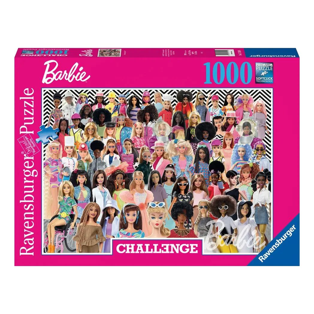 Barbie Challenge 1000 Piece Jigsaw Puzzle Ravensburger