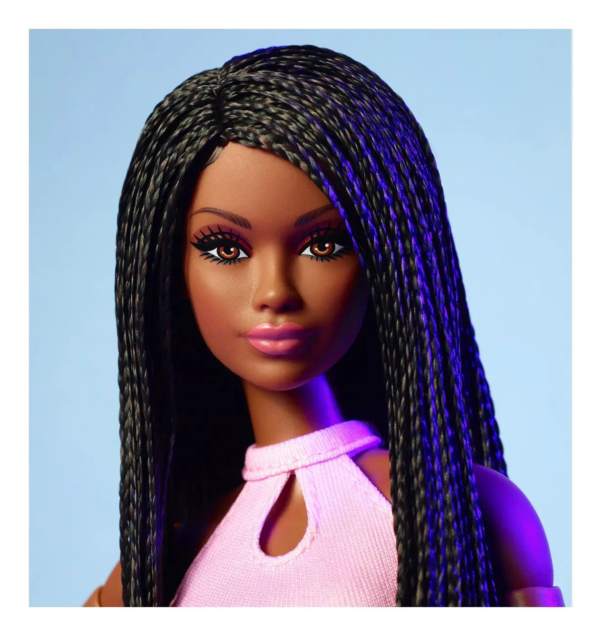 Barbie Looks Doll - Braids With Pink Outfit Barbie