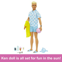 Thumbnail for Barbie Movie Ken Beach Doll Barbie