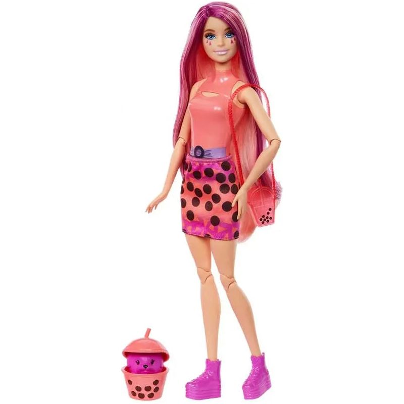 Barbie POP Reveal Bubble Tea Series - Mango Mochi Barbie