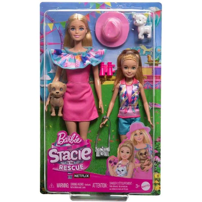 Barbie Stacie to the Rescue Barbie & Stacie Dolls 2 Pack Barbie