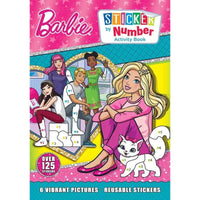Thumbnail for Barbie Sticker By Number Activity Book Barbie