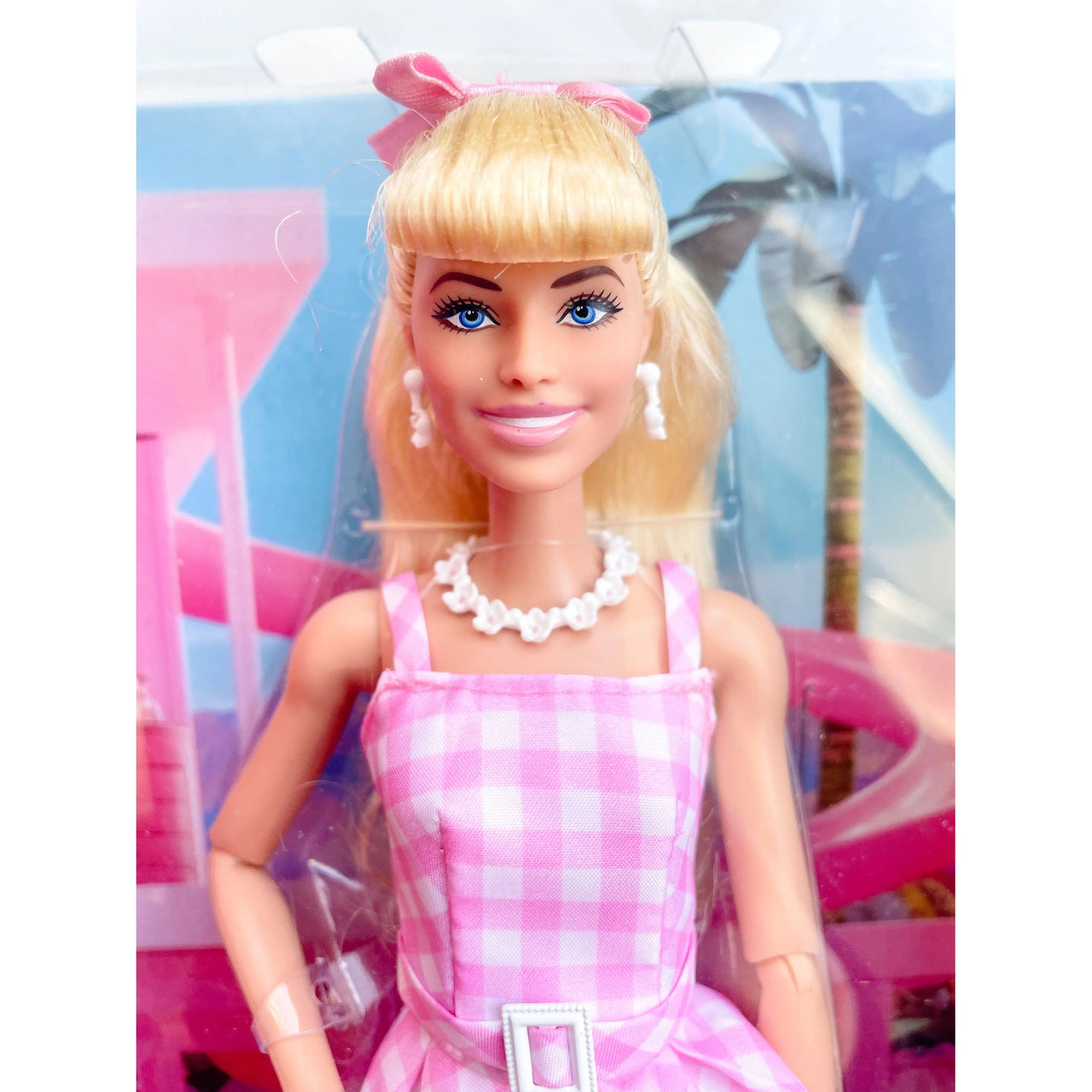 Barbie The Movie Doll Barbie in Pink Gingham Dress Barbie