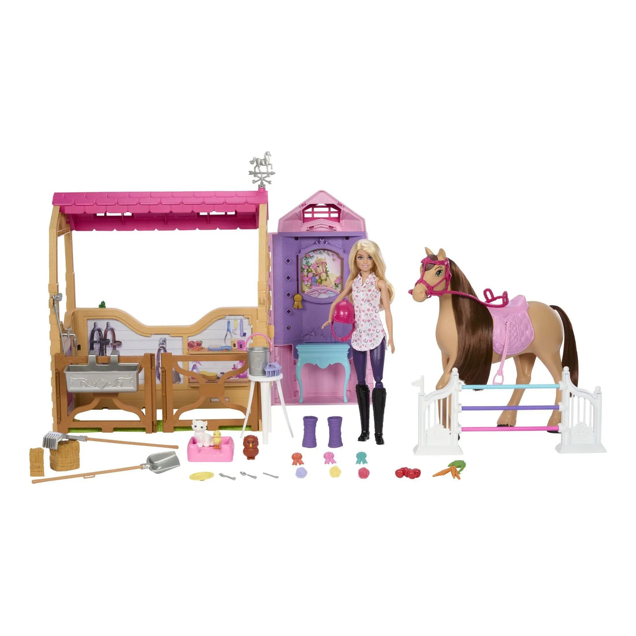 Barbie Ultimate Stable and Doll Barbie