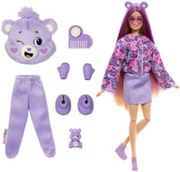 Thumbnail for Barbie Care Bears Cutie Reveal Doll Purple
