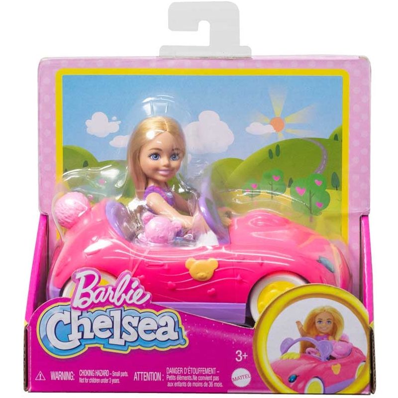 Barbie Chelsea Teddy Car and Doll Barbie