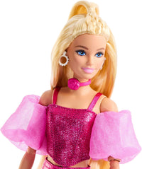 Thumbnail for Barbie Deluxe Style Doll #5 in Metallic Pink Outfit
