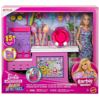 Thumbnail for Barbie Mysteries Beach Detectives Treats and Game Booth Playset