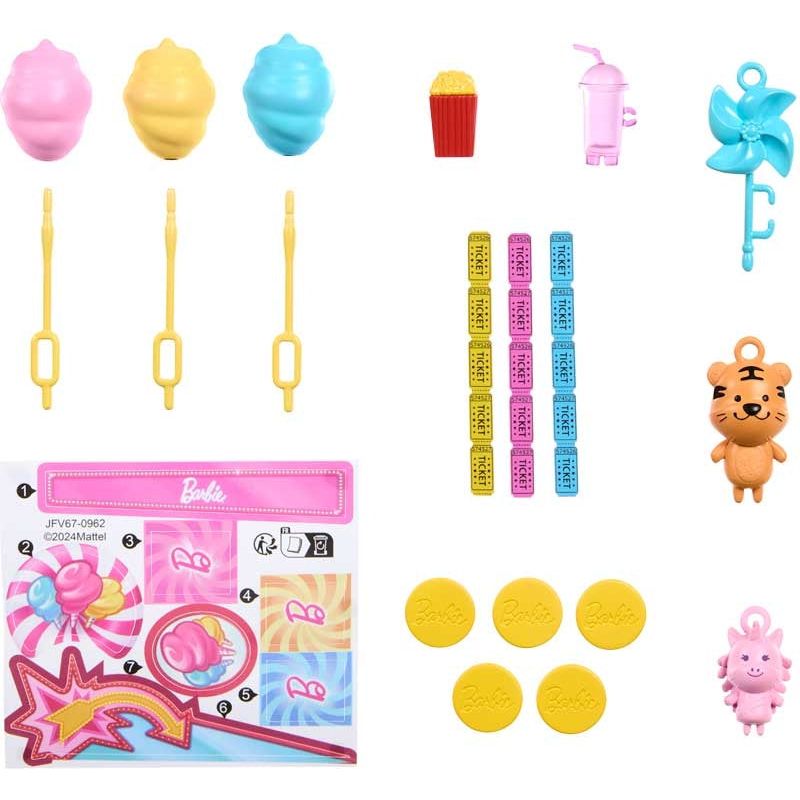 Barbie Mysteries Beach Detectives Treats and Game Booth Playset