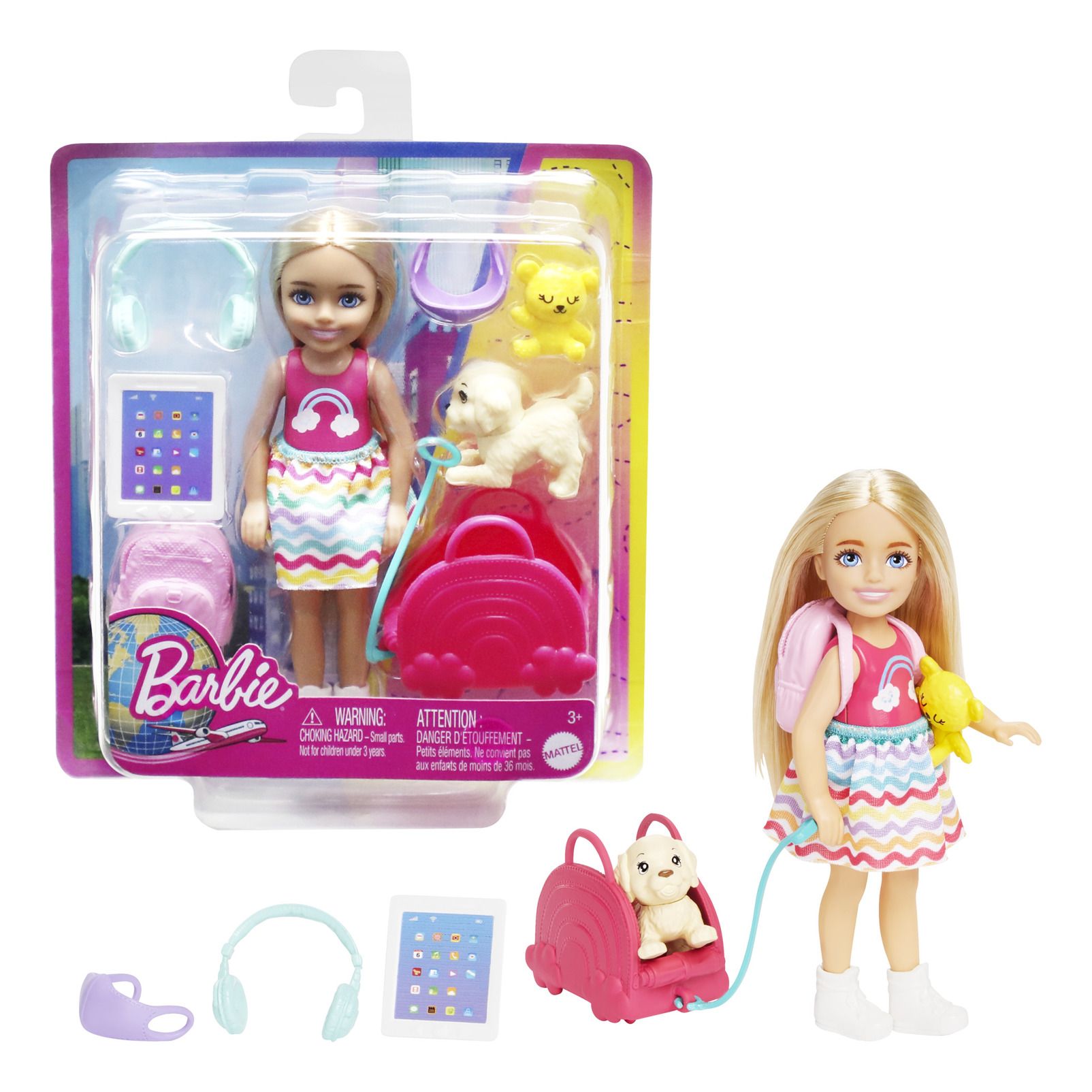 Barbie Travel Chelsea Doll Barbie