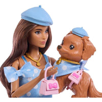 Thumbnail for Barbie Twinning Looks Doll and Puppy Brunette