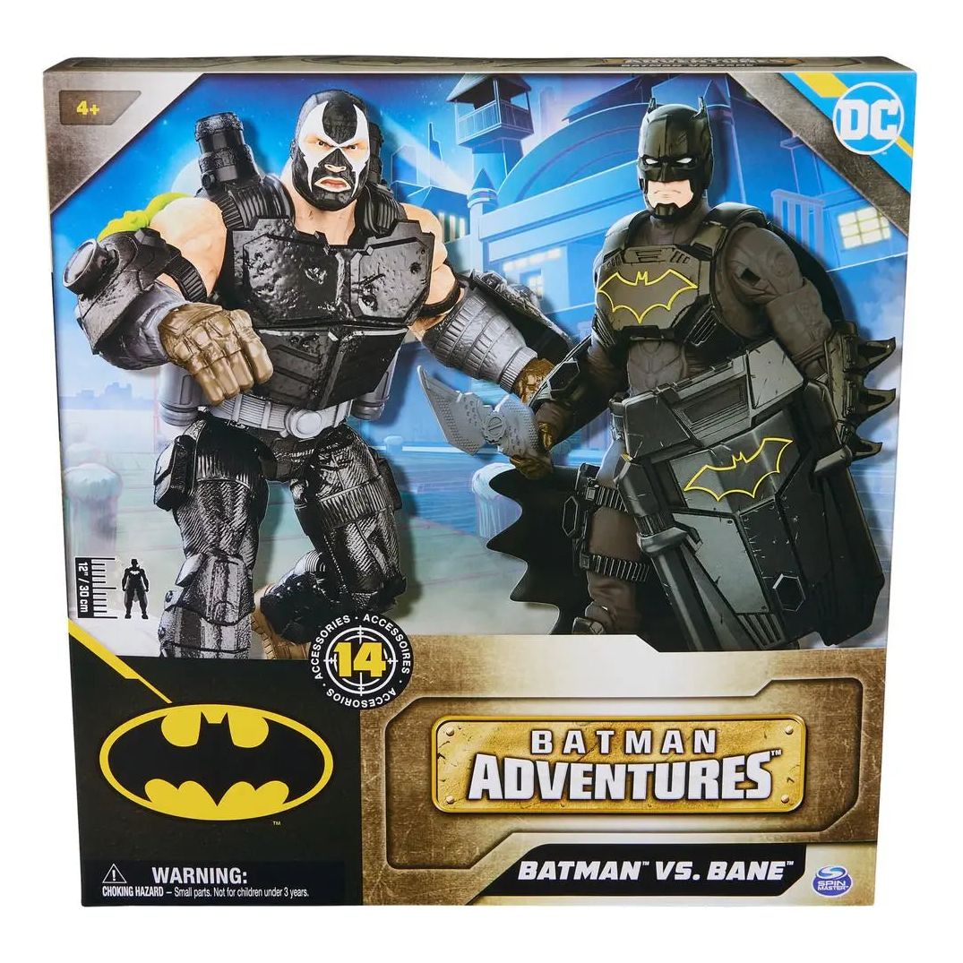 Batman Adventures 12" Battle Pack Batman vs Bane Action Figures DC Universe