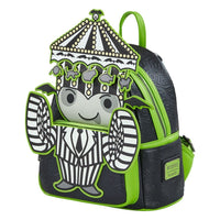 Thumbnail for Beetlejuice by Loungefly Backpack Mini Pinstripe Loungefly